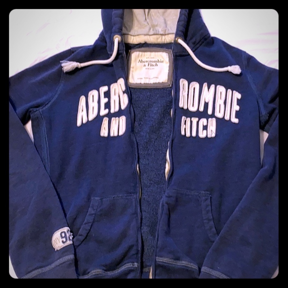 Abercrombie blue hoodie
